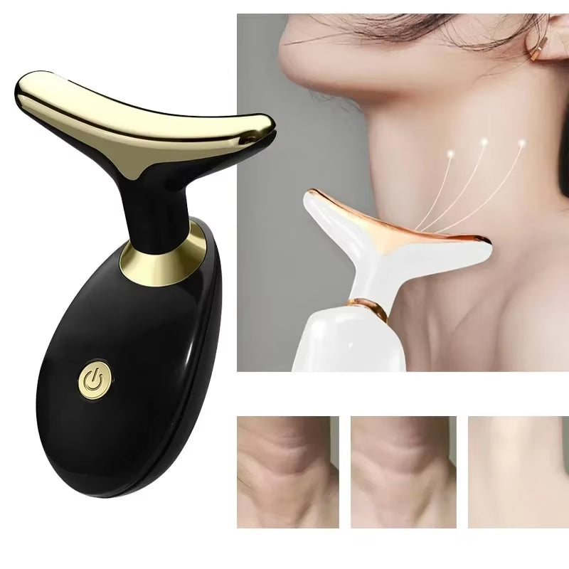 Electric Neck Face Lifter EMS Neck Face Lifting Massager Skin Tighten Device anti Wrinkle Double Chin Remover